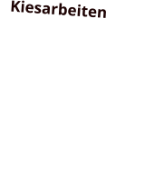 Kiesarbeiten  Hier wurde eine nicht mehr gewünschte Grünfläche abgeholzt, der Untergrund mit Vlies ausgelegt und dann mit Basaltkies aufgefüllt.